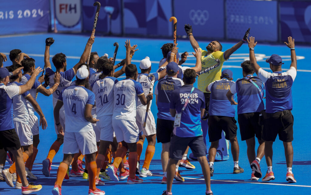 Indian athletes competing in the Paris Olympics, indian hockey team, bronze medal, indian national hockey team, Neeraj Chopra (Javelin), Hima Das (Sprint), Lovlina Borgohain (Boxing) lead India's charge , PV Sindhu (Badminton), Vinesh Phogat (Wrestling), Manu Bhaker (Shooting) , Bajrang Punia (Wrestling), Saurabh Chaudhary (Shooting), 