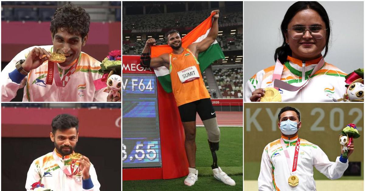 Avani Lekhara, Sumit Antil, Devendra Jhajharia, Paralympic athletes, Indian Paralympians, Paralympic champions, Paralympic records, disability sports stars, Paralympic achievements, Avani Lekhara achievements, Sumit Antil achievements, Devendra Jhajharia records, Indian sports heroes, Paralympic Games, disability sports, Paralympic medalists, sports history, inspirational athletes, Paralympic successes, Avani Lekhara, Sumit Antil, Devendra Jhajharia achievements